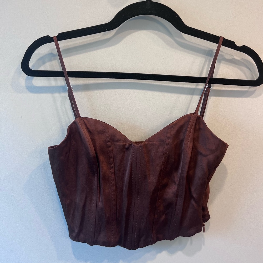 Zara Brown Corset